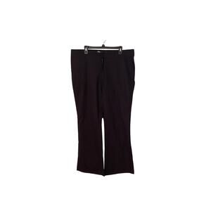 Dickies Women's FLEX Slim Fit Bootcut Pants Size 18R Black